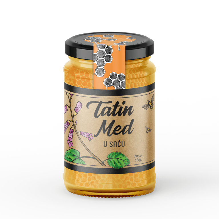 Tatin med u saću 1kg